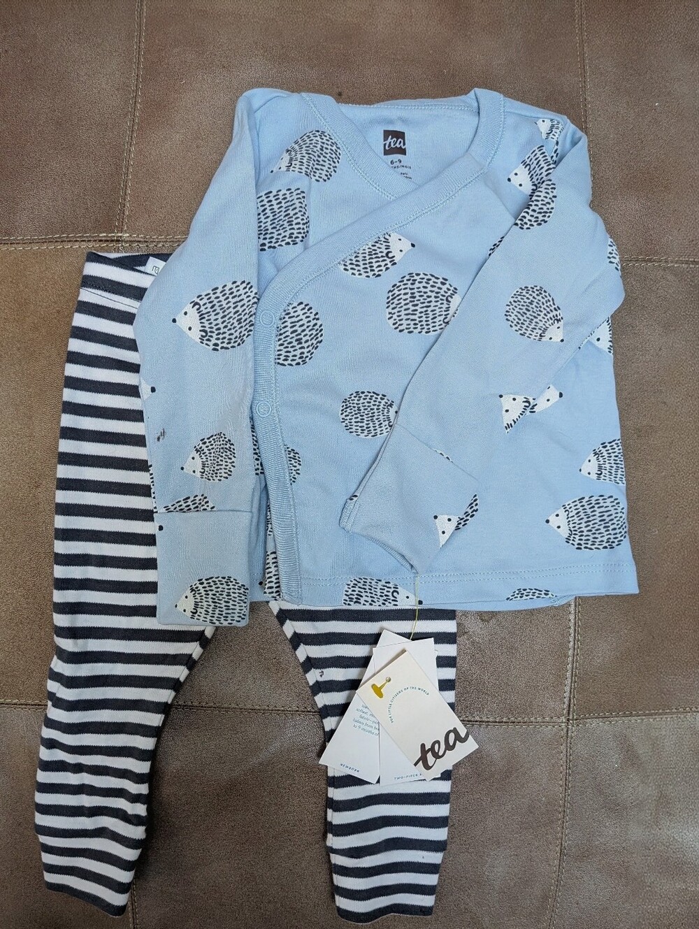 Tea Collection NWT Hedgehog Set 6-9m